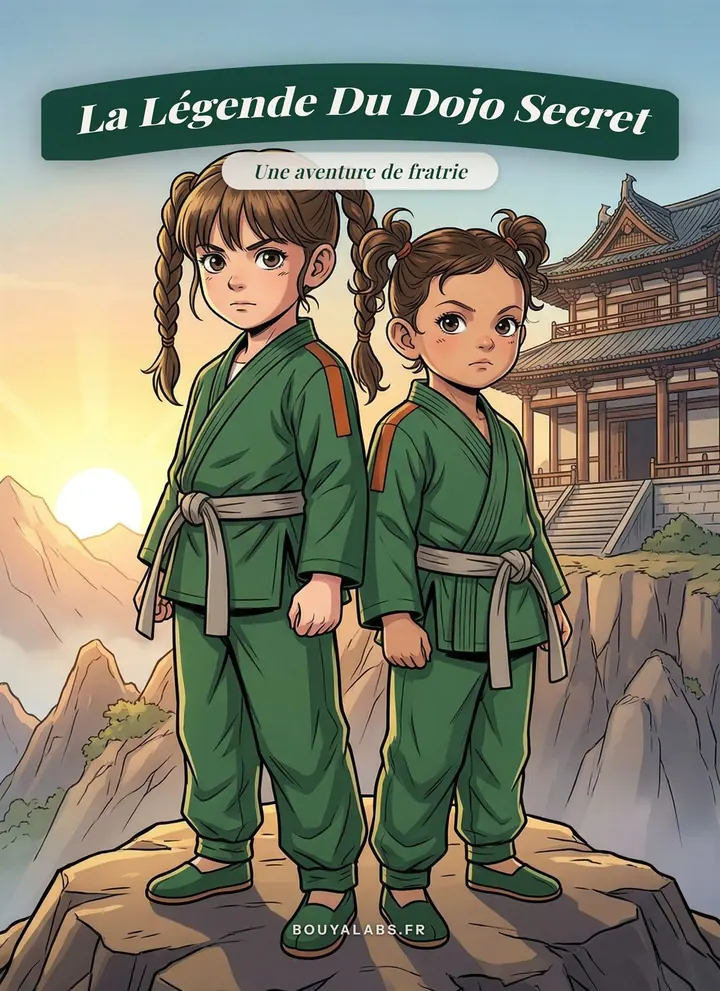Couverture de La Légende du Dojo Secret